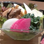 すき焼 しゃぶしゃぶつかだ - こだわり野菜の盛り合わせ