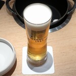 すき焼 しゃぶしゃぶつかだ - サッポロ SORACHI1984 生ビール