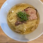 らーめんMAIKAGURA - 和牛頬肉と舞茸の塩らーめん