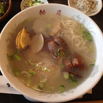 食堂 松月 - あさりラーメンセット
      ２０１５年３月５日訪問