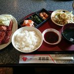 焼肉昇鶴園 - ハラミ定食　720円