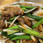 味菜里 - ニラレバーのアップ