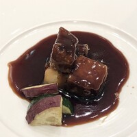 天厨菜館 - ［選べる1ドリンク＋天厨コース：８４７０円］の三元豚の柔らか黒酢酢豚