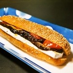 とらやベーカリー - 料理写真:2015.2 なすグリルサンド（420円）