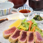 漁亭 浜や - まぐろレアカツ定食