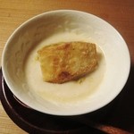 しのはら - 海老芋　白子と毛蟹味噌