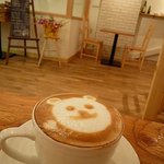 Bakery cafe delices - カプチーノ　450円