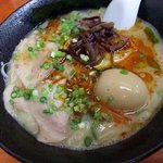 前橋とんこつ 味楽留 - みらくる南蛮　味玉