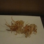 天冨良 いわ井 - 才巻海老の頭から♪