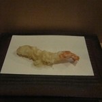 天冨良 いわ井 - 才巻海老2本目♪これは天汁で♪