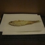 天冨良 いわ井 - わかさぎ♪レモンと塩でいただきました。