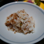 祇園 にしかわ - じゃことふきのとうの御飯