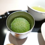 祇園 にしかわ - 抹茶ｼｬｰﾍﾞｯﾄ