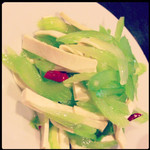 西安刀削麺酒楼 - セロリと押し豆腐の香りあえ