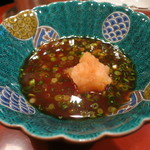 新和食 きくい - ポン酢で