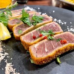 ALGOS ACQUAMARE - ＊沖縄県産マグロのレアカツレツ（¥2,100）
