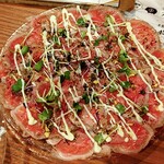 ラム肉酒場 ラムゴロー 神田南口店 - ラム肉のたたき