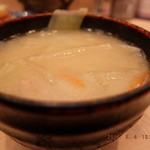 とんかつ檍 - 豚汁