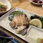 旬菜と海鮮　森田屋 - アワビ造り