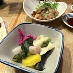 旬菜と海鮮　森田屋 - ぬか漬け盛