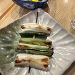 旬菜と海鮮　森田屋 - 白ネギ焼き