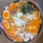 北海道らーめん みそ熊 - 料理写真:味玉激辛味噌ラーメン 1,080円