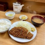 とんかつ山家 - ロースかつ定食