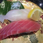 Sushizou - めばちマグロと鯛