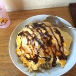 おかもと食堂 - ソース多め