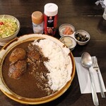 茶房 武蔵野文庫 - カレーセット