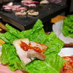 ファラン - サムギョプサル完成♪