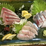 金のガチョウ - 料理写真:刺身盛り合わせ