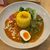 チキュウ マサラ - 料理写真:「2種カレーコンボ(ナポリのプッタネスカ風バターチキン＆アメリケーヌ仕立ての濃厚海老カレー)」1,900円