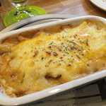 HELIX - 2015.3. キノコとミートソースのチーズグラタンのハーフ