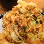 天丼てんや - 下には桜えびのかき揚げ