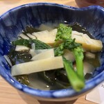 鮨処 おりた - 若竹煮