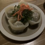 582 水餃子とお酒 - 