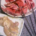 ありい亭 - 上肉とてっちゃん