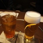 かみいし - ビールとウーロン茶