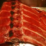 鮪や にばんめ - この日の中落ち　150キロほどの本マグロ