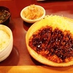 香竹 - トンカツ（小）定食（850円）※ランチ時