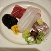 藁焼 みかん - 料理写真:「刺身盛り合わせ①」@？