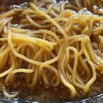 三鈴ラーメン - 麺アップ