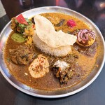 カレー屋バンバン - 料理写真:カレープレート