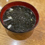 北の味覚 すず花 - 5貫1椀（八角、活タコ、びんちょう、あぶらこ、ガリサバ手巻き）＋海苔汁
420円＋420円＋260円＋300円＋360円＋200円
＝1960円