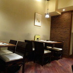 旬鮮炭火焼 獺祭 - テーブル席