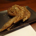 旬鮮炭火焼 獺祭 - 手羽先のから揚げ