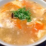 焼肉 飯村牛 - 玉子スープ