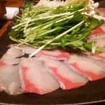 魚菜 由良 - 鰤しゃぶ