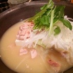 魚菜 由良 - あん肝豆腐鍋
